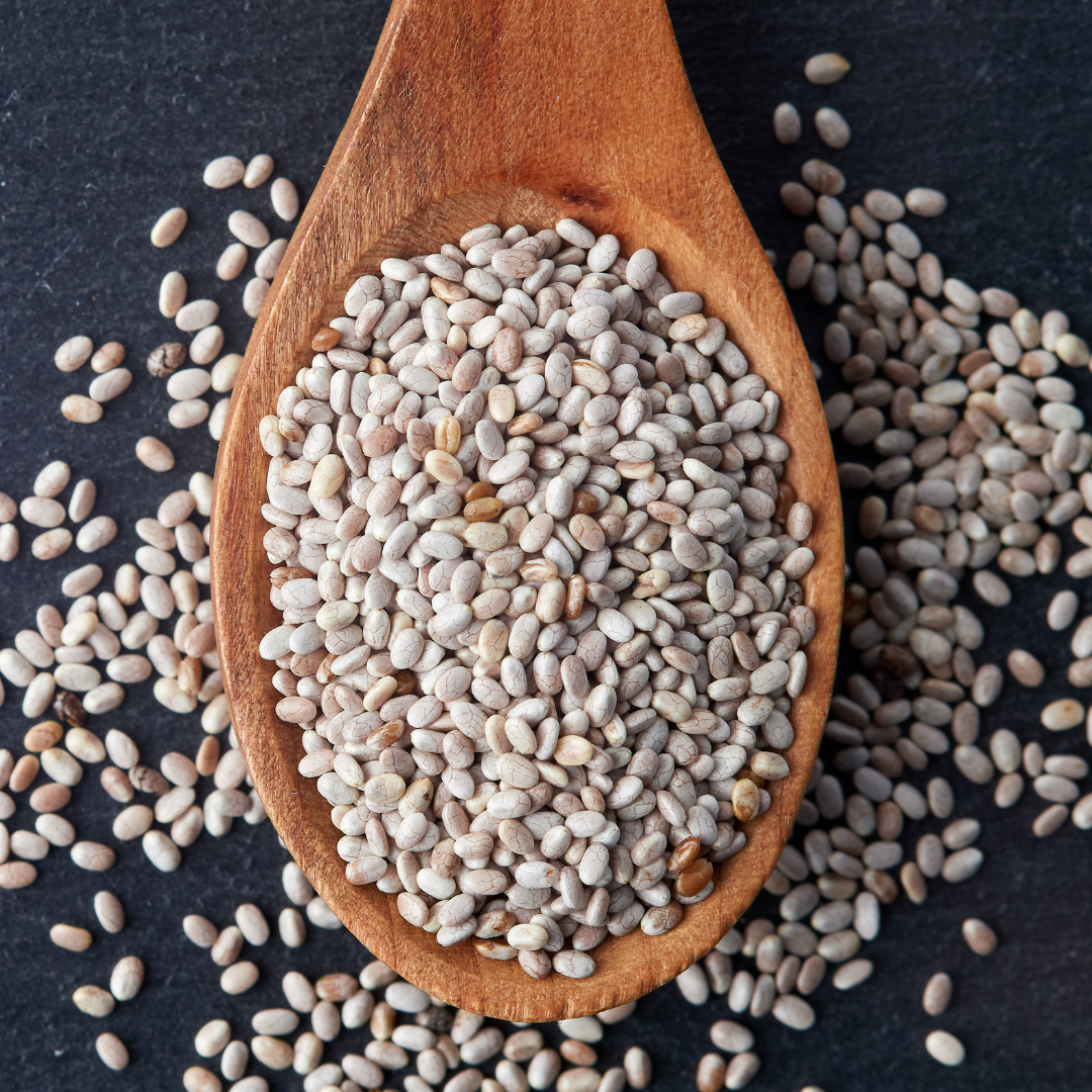 White Chia Seeds