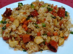 Magic Fried Rice Chicken Spicy   香辣雞肉炒飯