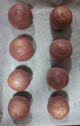 Home baked Spiral Yam Mooncake 