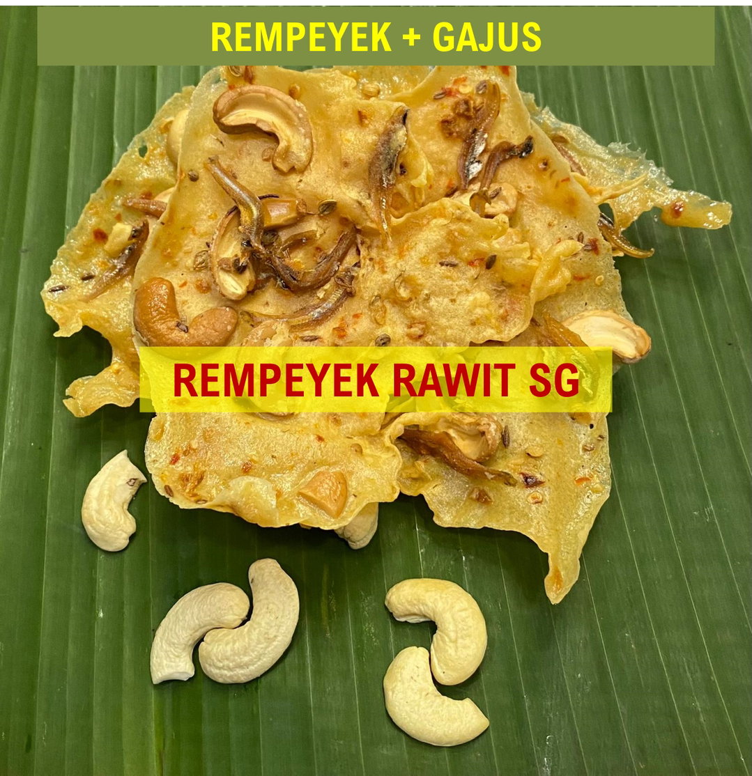 Normal Rempeyek Gajus (Cashew) - Tub