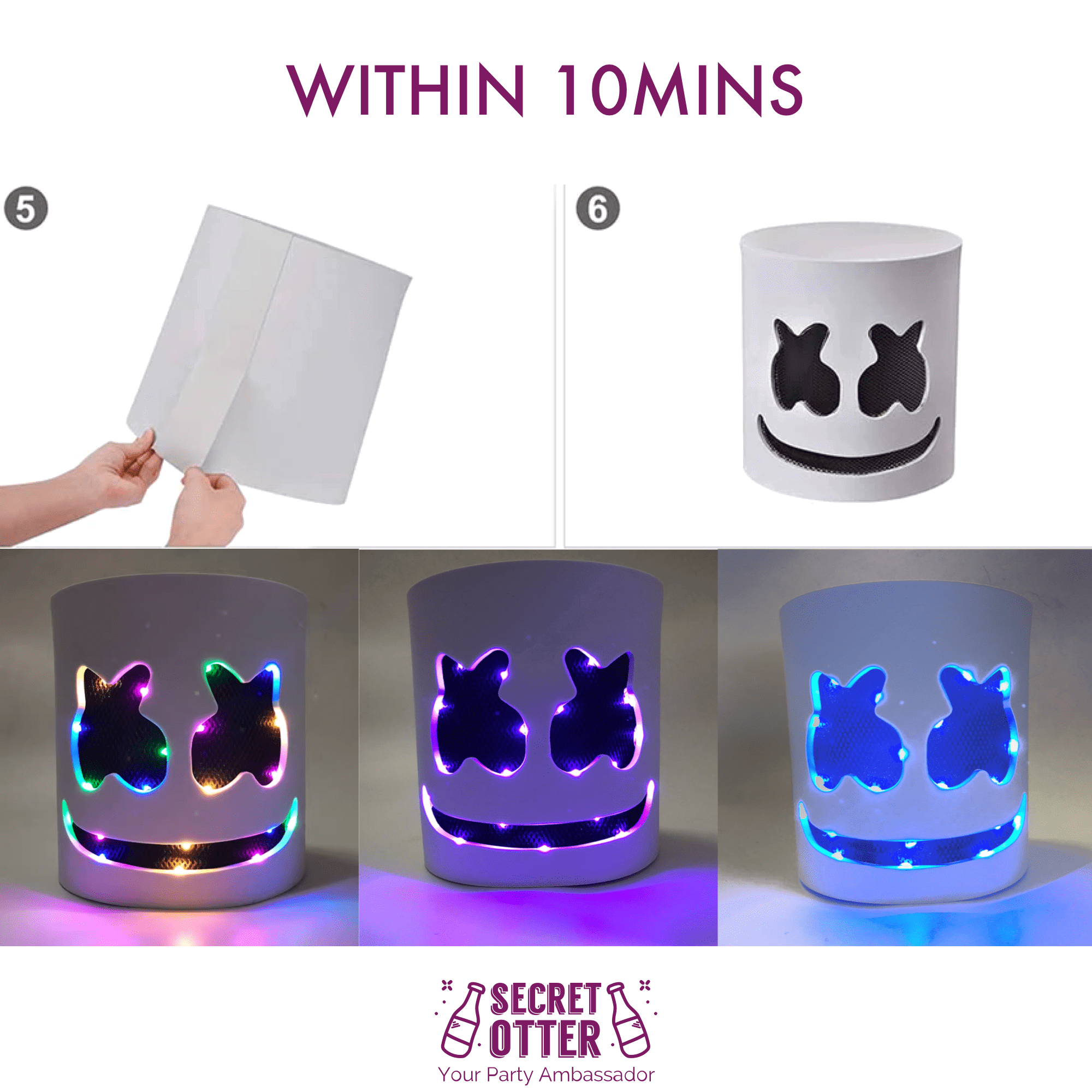 Made your own DJ Party Mask_2