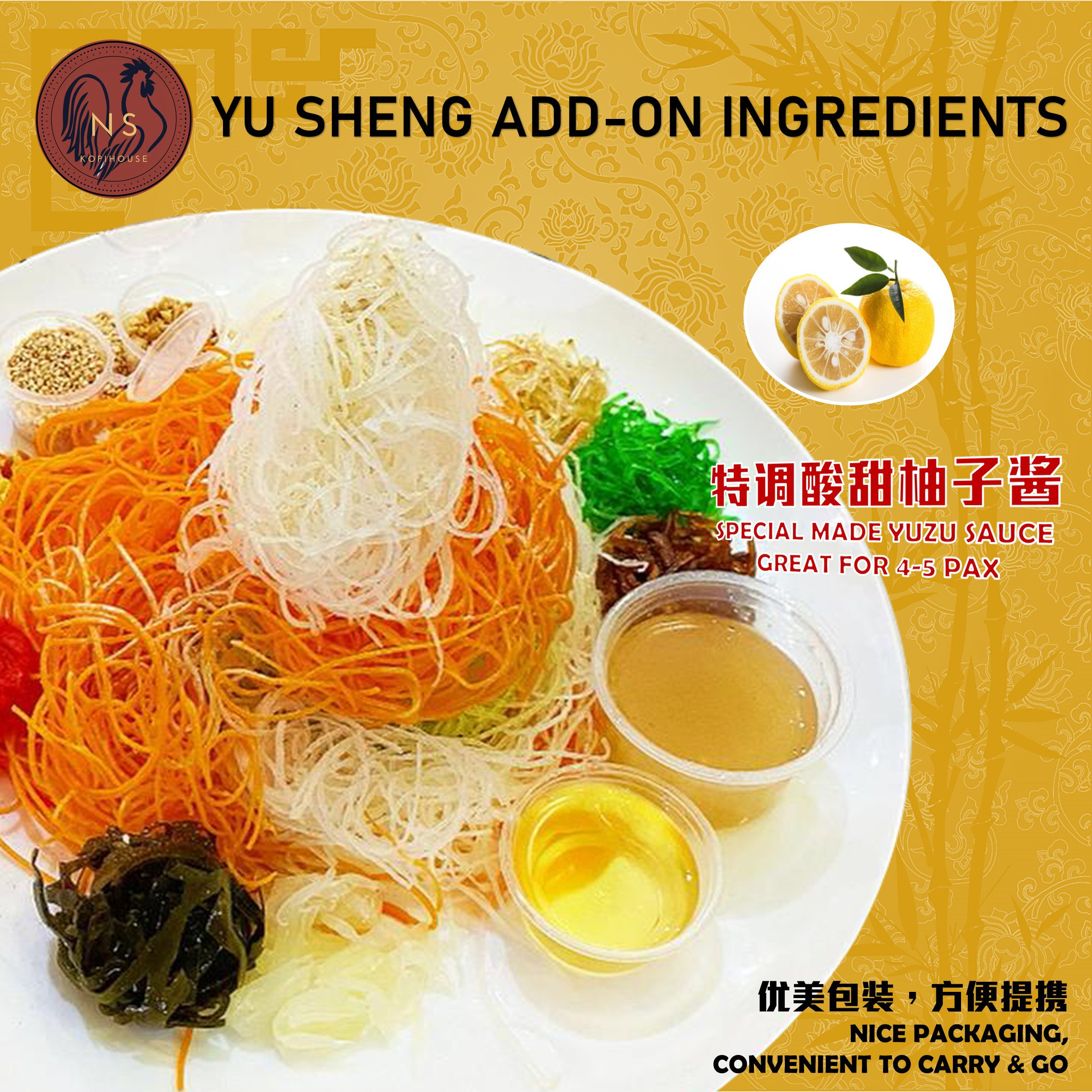 CNY Yu Sheng Ingredients