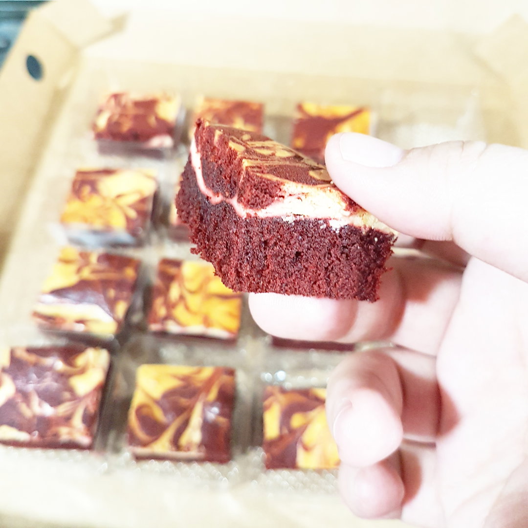 Red Velvet Cheesecake Brownies