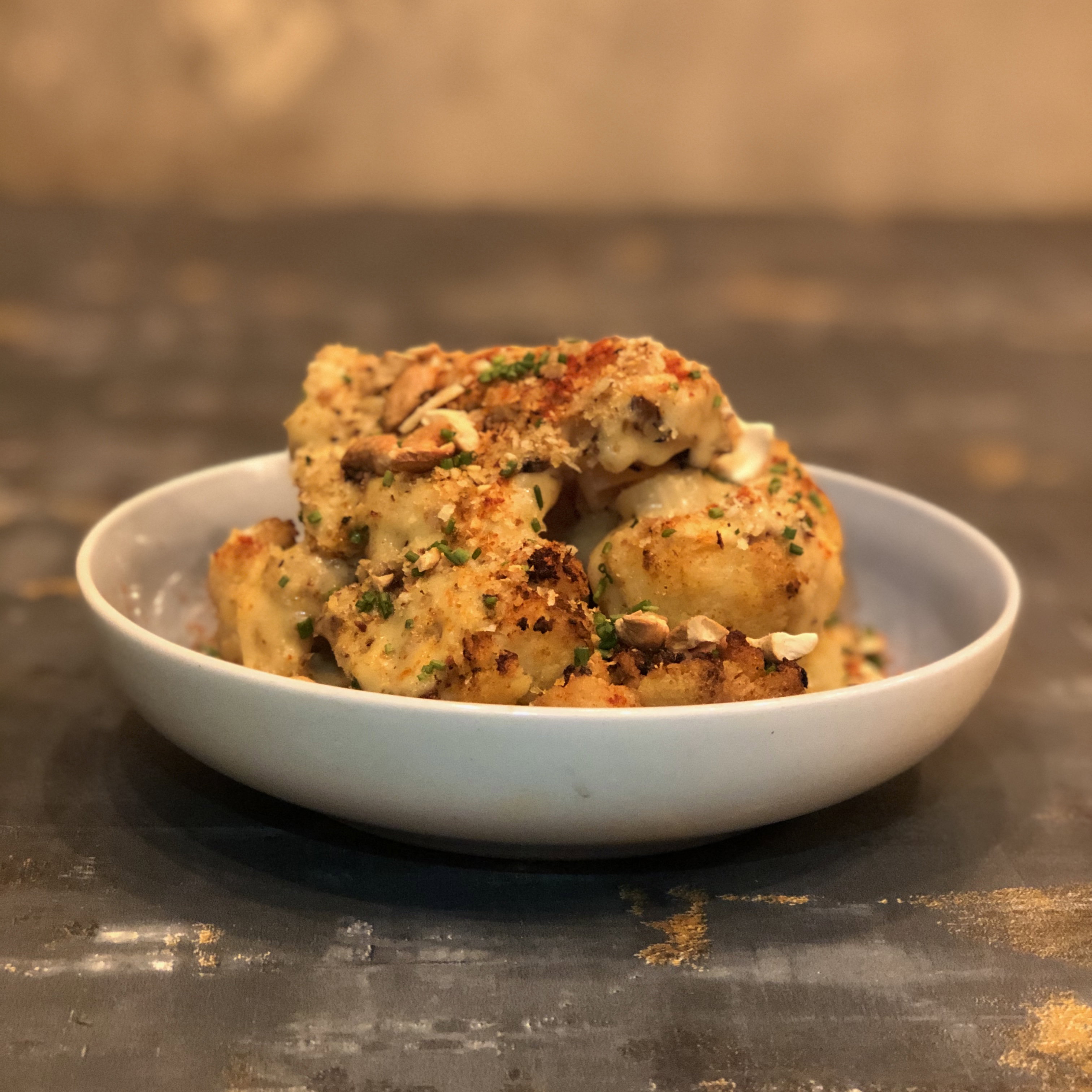 Pan Roasted Cauliflower