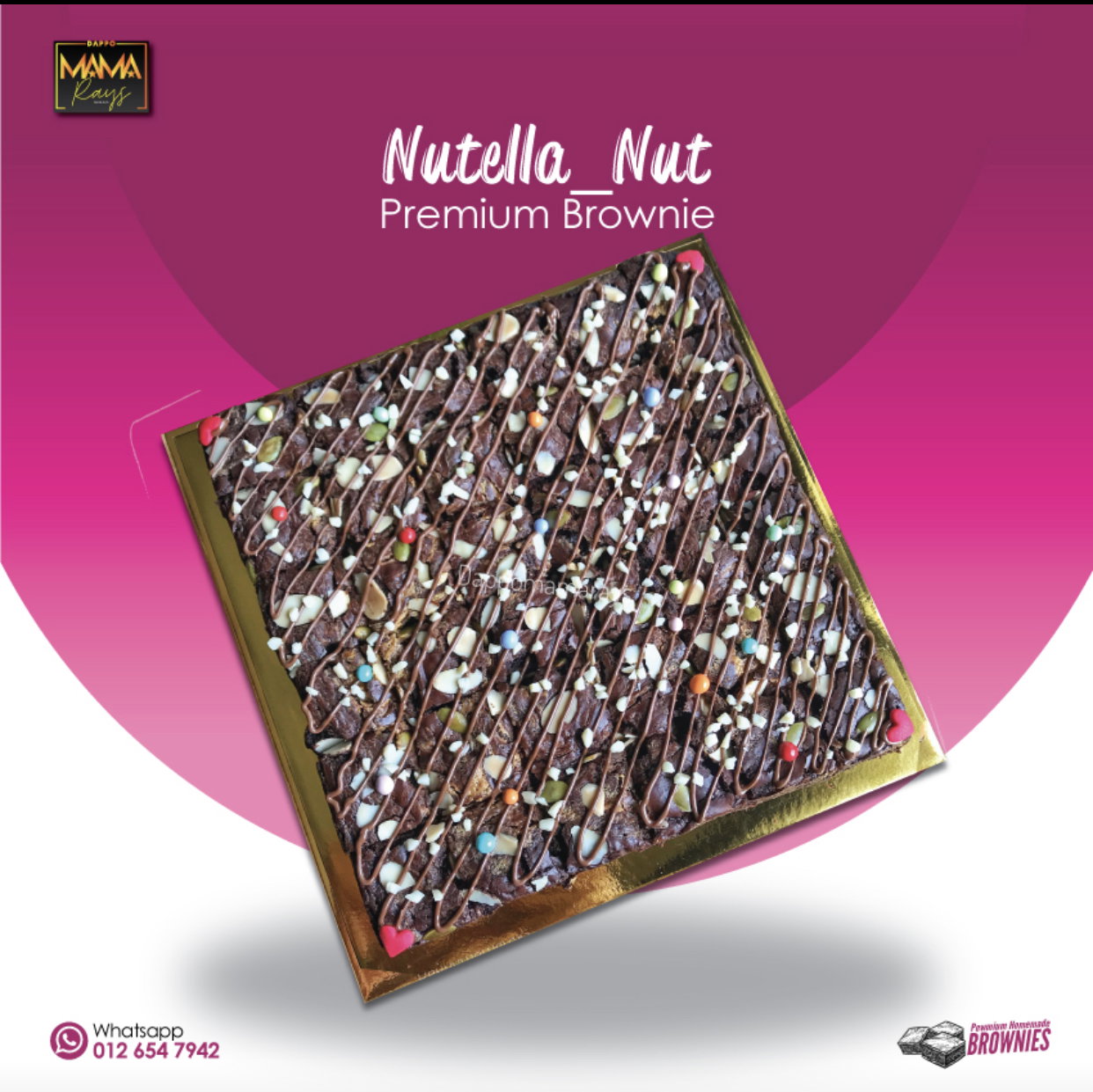 Nutella Nut Premium Brownie_0