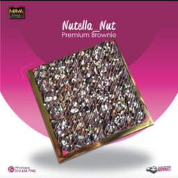 Nutella Nut Premium Brownie