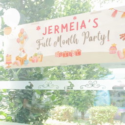 Custom Banner & Backdrops