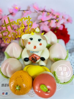 Surprised Giant Longevity 🍑 Set 母子寿桃套餐