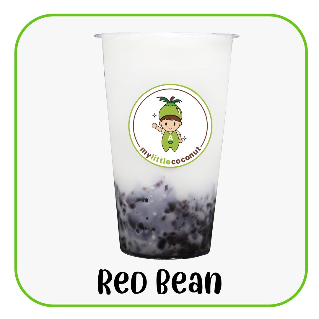 Coconut Milkshake - Red Bean