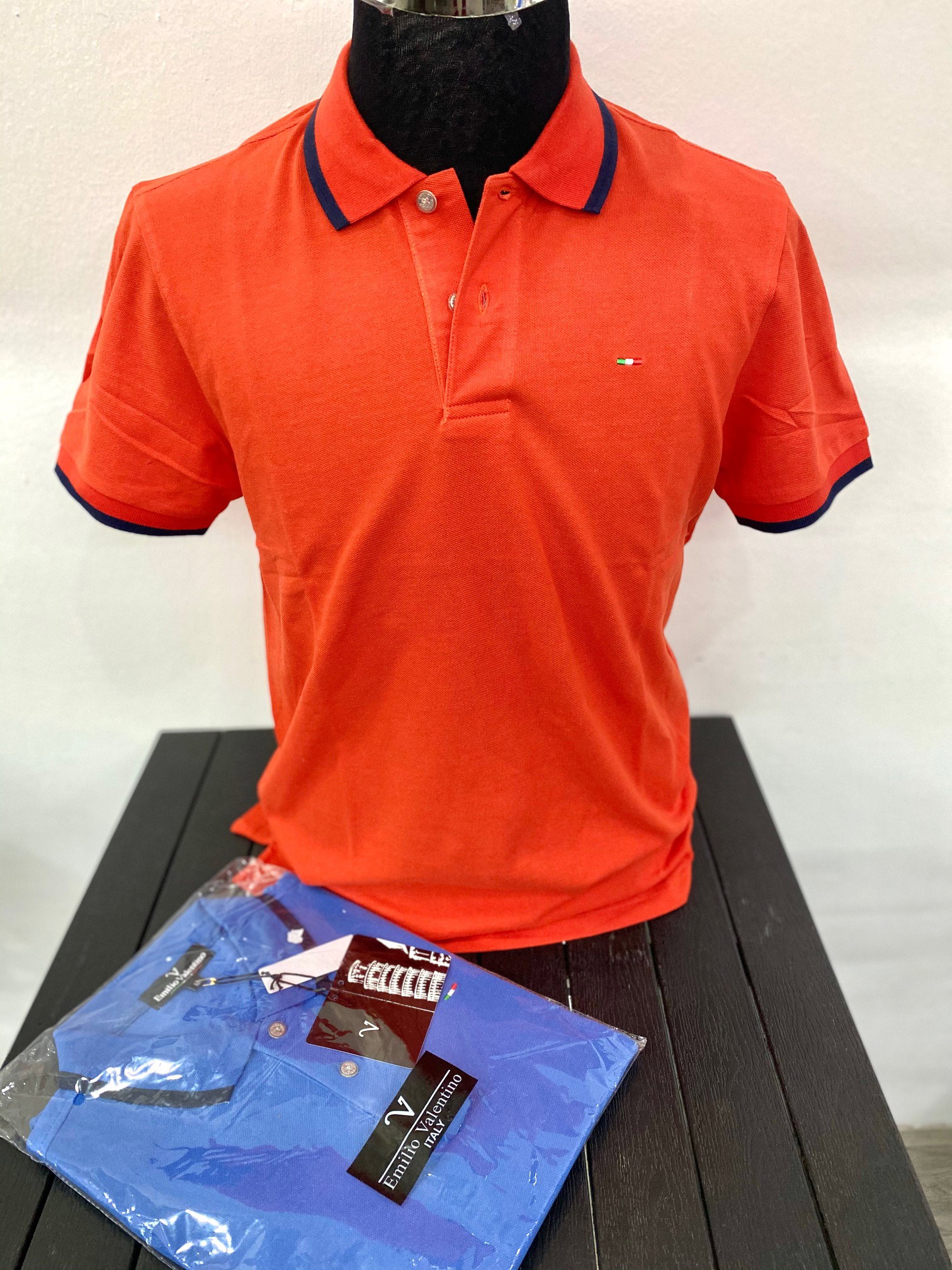 Single strip Polo Tee  ~~UP $49~~_0