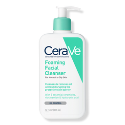 CeraVe Foaming Facial Cleanser 12 FL Oz.