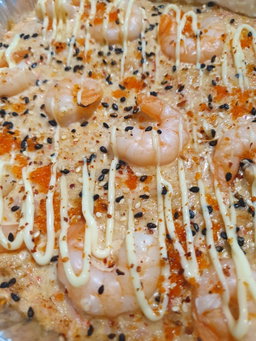 Baked Prawn Kani Sushi in our signature sauce  