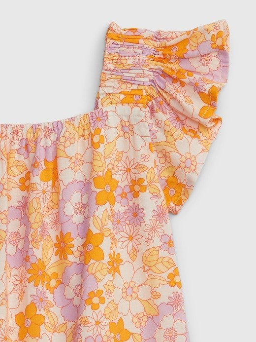 Multi Floral Gauze dress_2