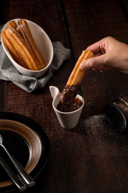 Churros con Chocolate - 6 pcs