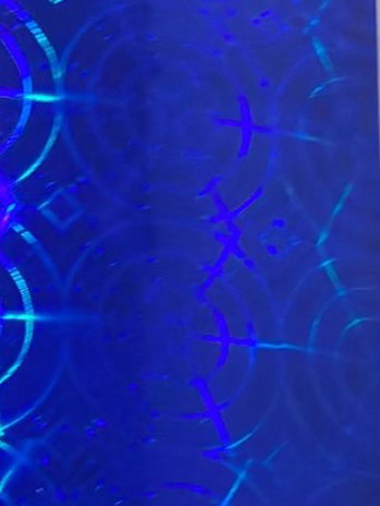 AZUL OSCURO HOLO 70 X 50 CM PAQUETE 100 HOJAS 27 MICRAS
