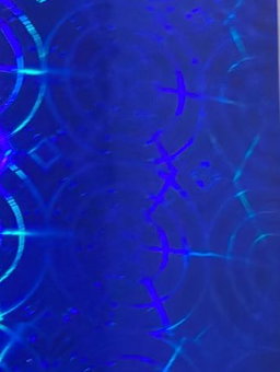AZUL OSCURO HOLO  70 X 50 CM PAQUETE 100 HOJAS 27 MICRAS