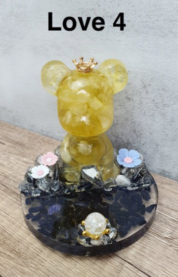 Bear Love Set (Includes 1 Bear Love + Heart Shaped Butter Cookies + Iridescent Flower)_3