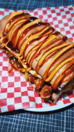 Teriyaki Chicken- Roti John