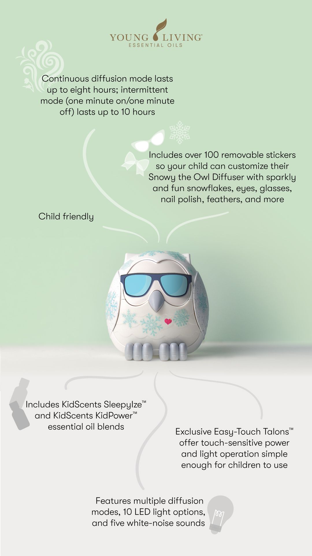 Snowy Owl Diffuser only