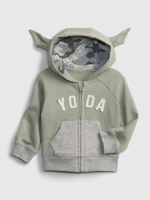 Baby Yoda Zip Hoodie_0
