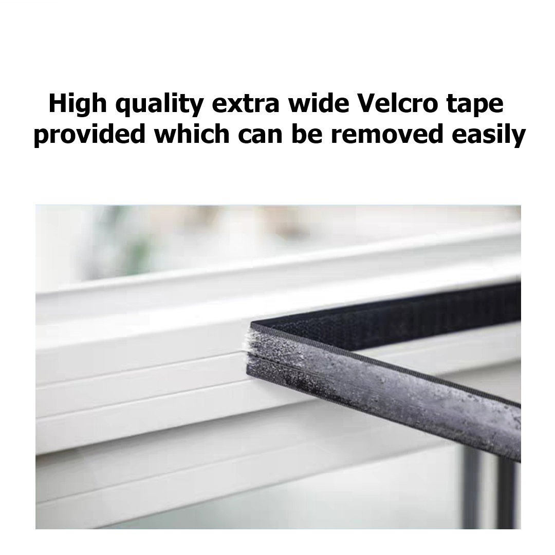 Custom Made Velcro Window Insect/Cat Net_4