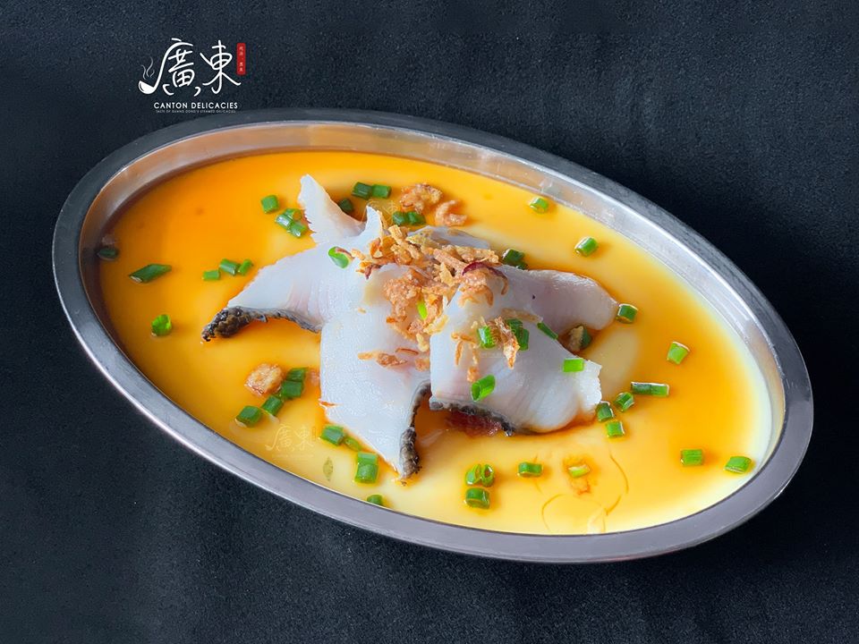 Sliced Fish Fillet with Steamed Egg 鱼片蒸蛋 👍🏻👍🏻