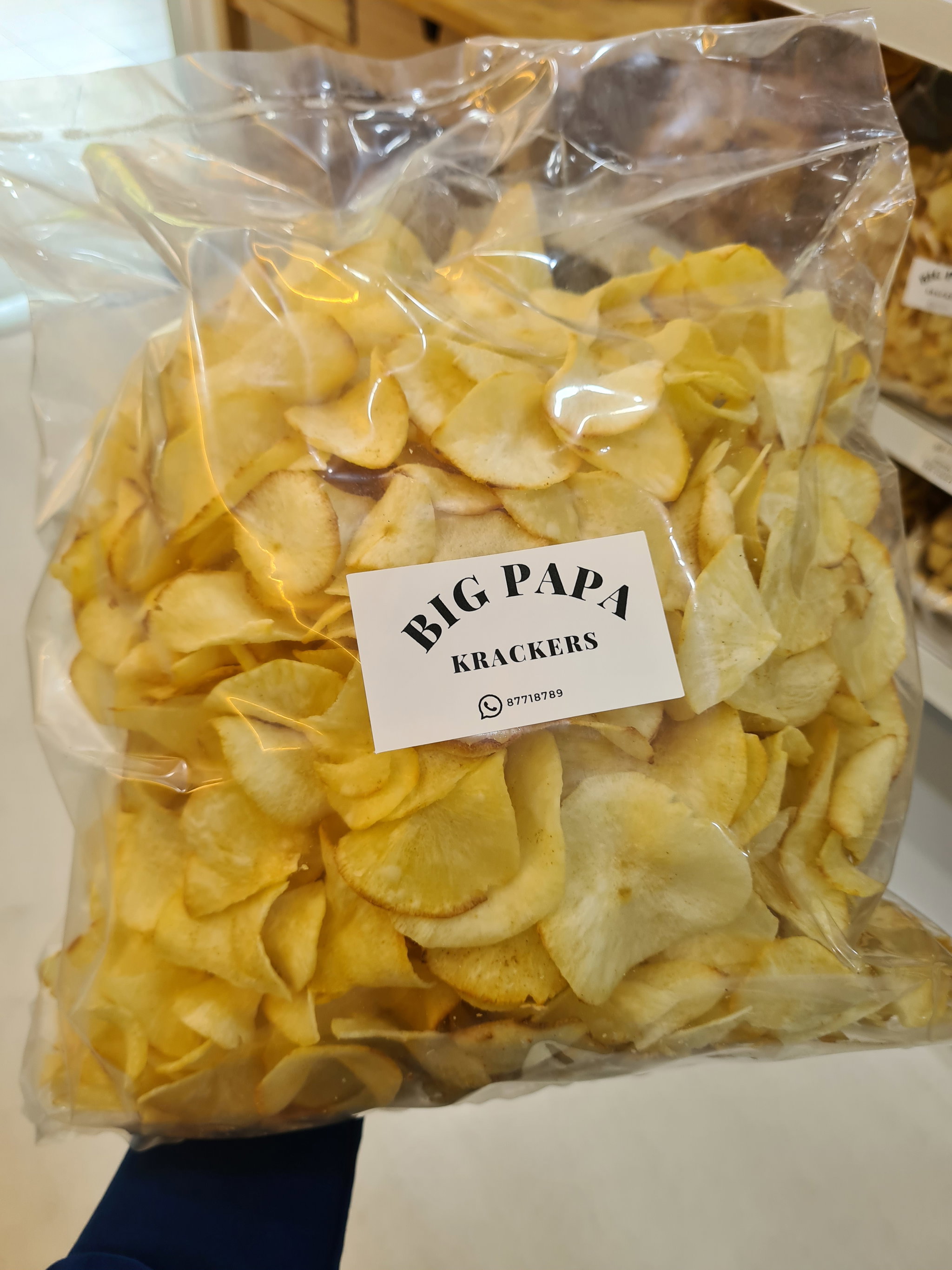 Kerepek Ubi Original /Plain Tapioca Chips 1kg_0