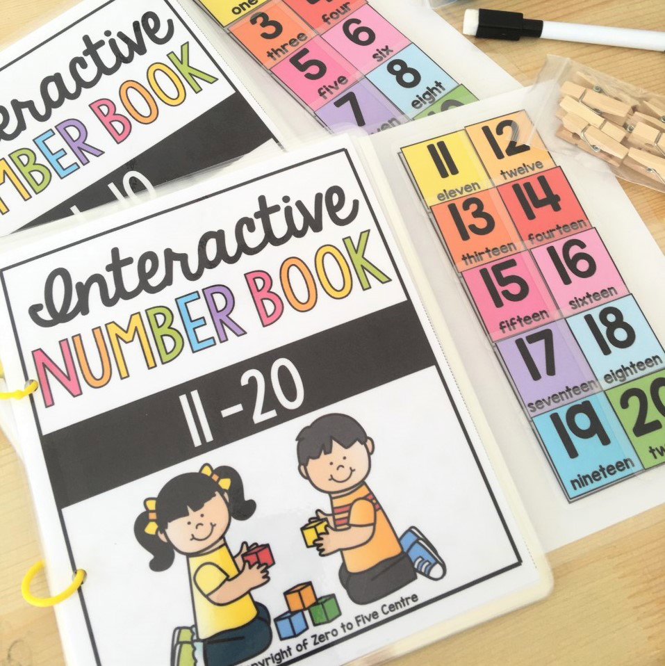 Interactive Number Book