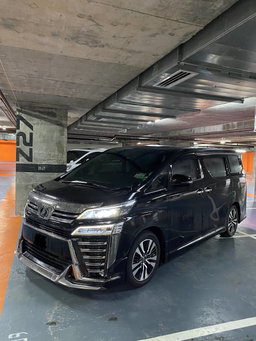 TOYOTA VELLFIRE ZG FACELIFT (HITAM)
