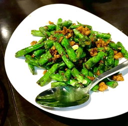 French Beans with Minced Meat & Dried Shrimps 乾煸四季豆 