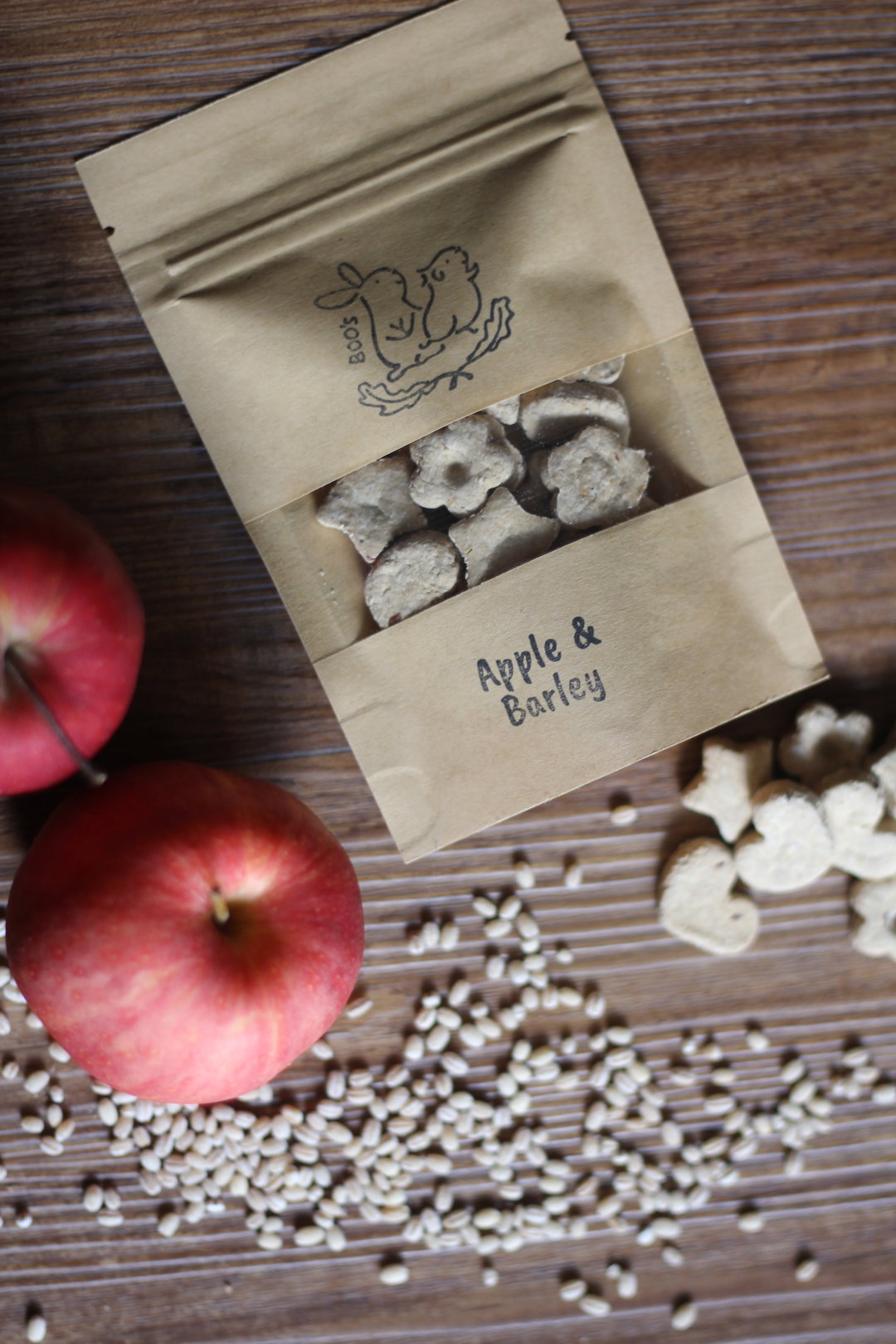 Apple & Barley Oat Cookies