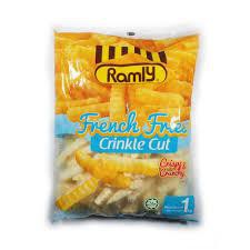 RAMLY FRENCH FRIES CRICKLE CUT 1kg_0
