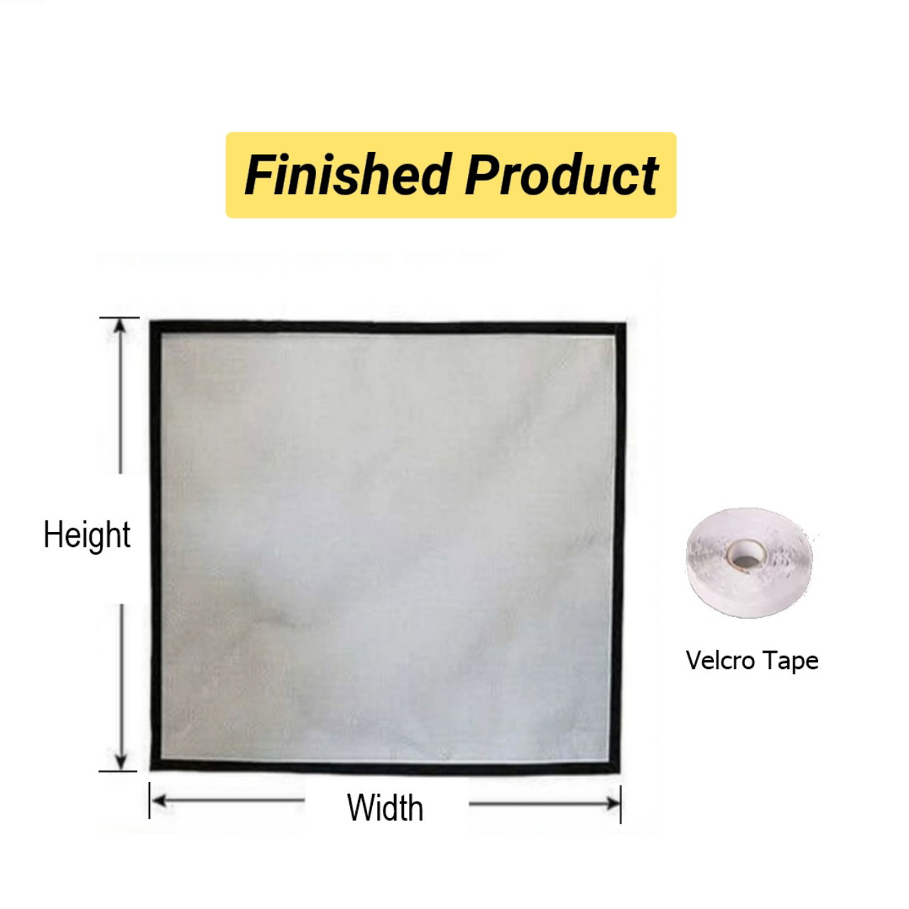 Custom Made Velcro Window Insect/Cat Net_13