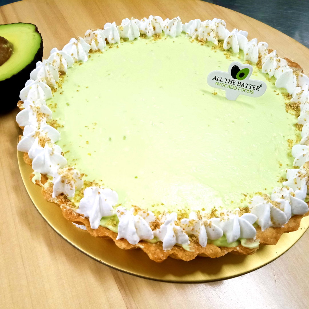 Avocado Citrus Cheese Pie