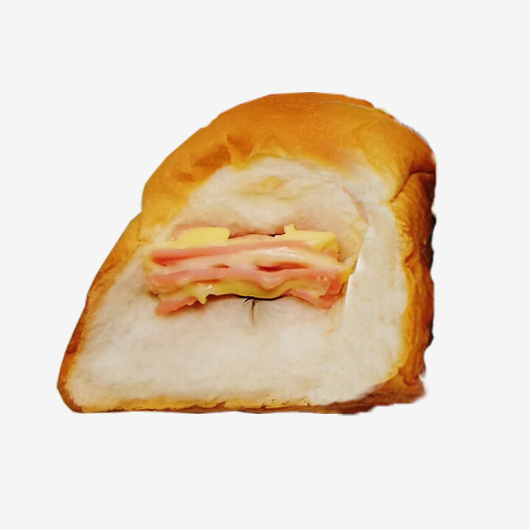 Yaowarat Bun (Ham and Cheese)