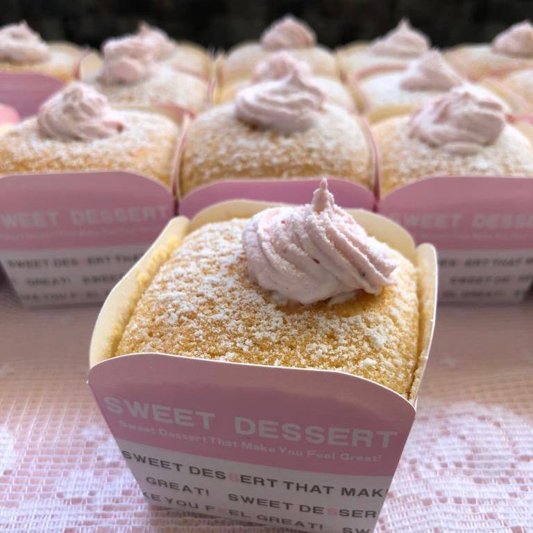 Strawberry Hokkaido Cupcake