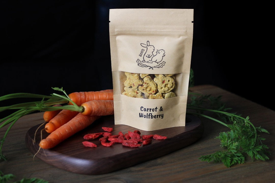Carrot & Wolfberry Oat Cookies