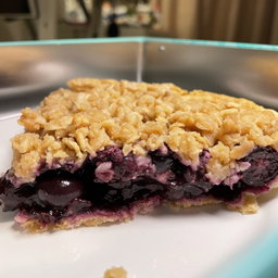 Blueberry Oat Crumble
