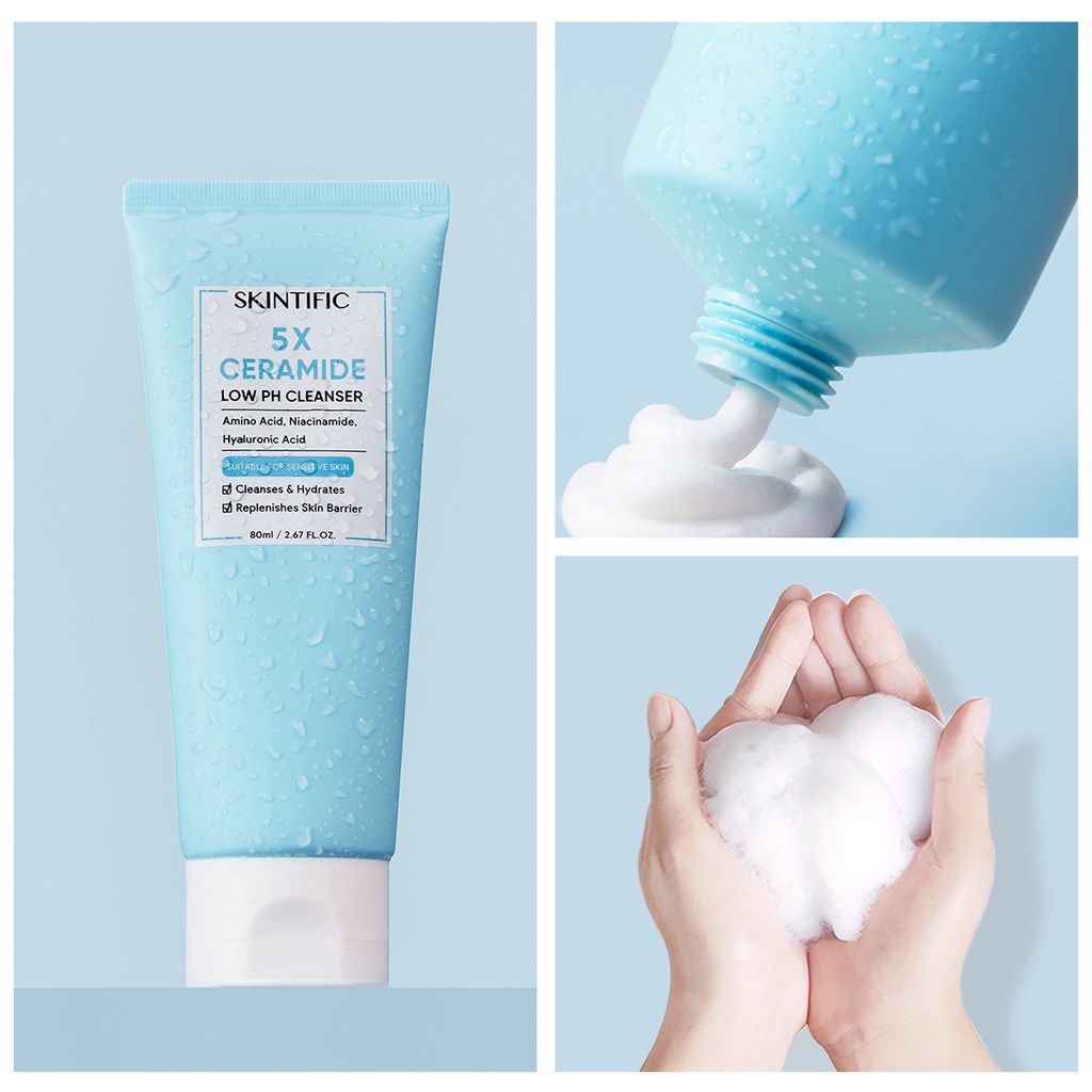 Skintific 5X Ceramide Low pH Cleanser