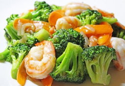 Stir Fried Shrimp with Broccoli   虾仁西兰花