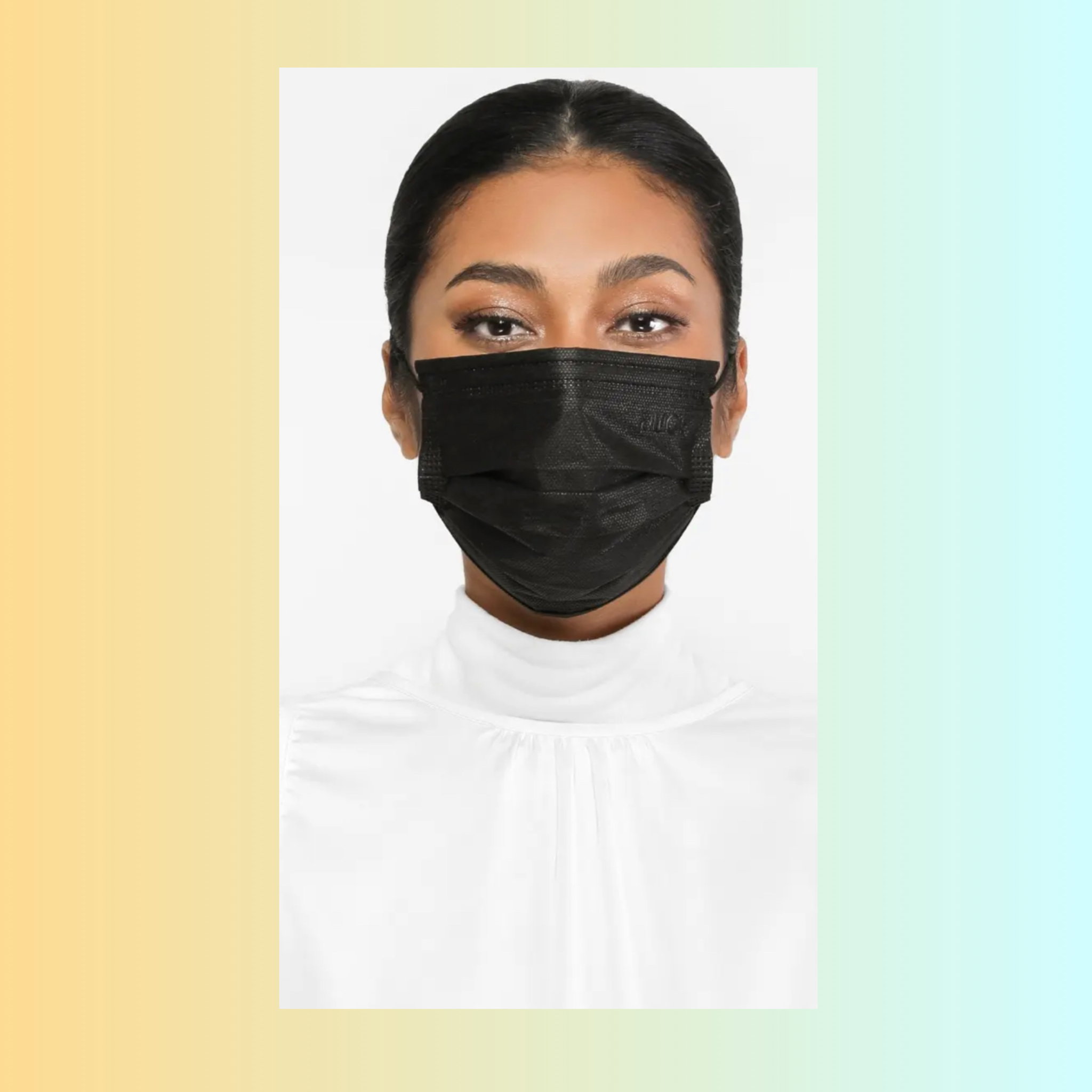 Mask Do It Disposable Face Mask (Head-loop) in Black_1