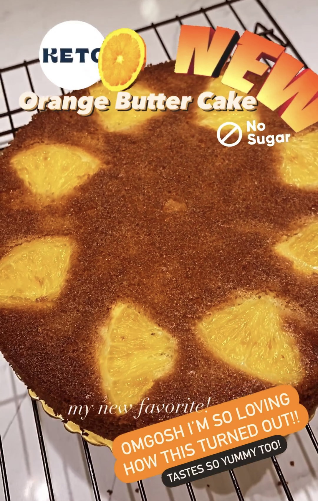 Orange Butter Cake 8โ