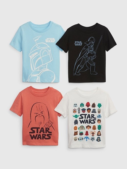 Star Wars Group Organic Cotton Tees 4 pack
