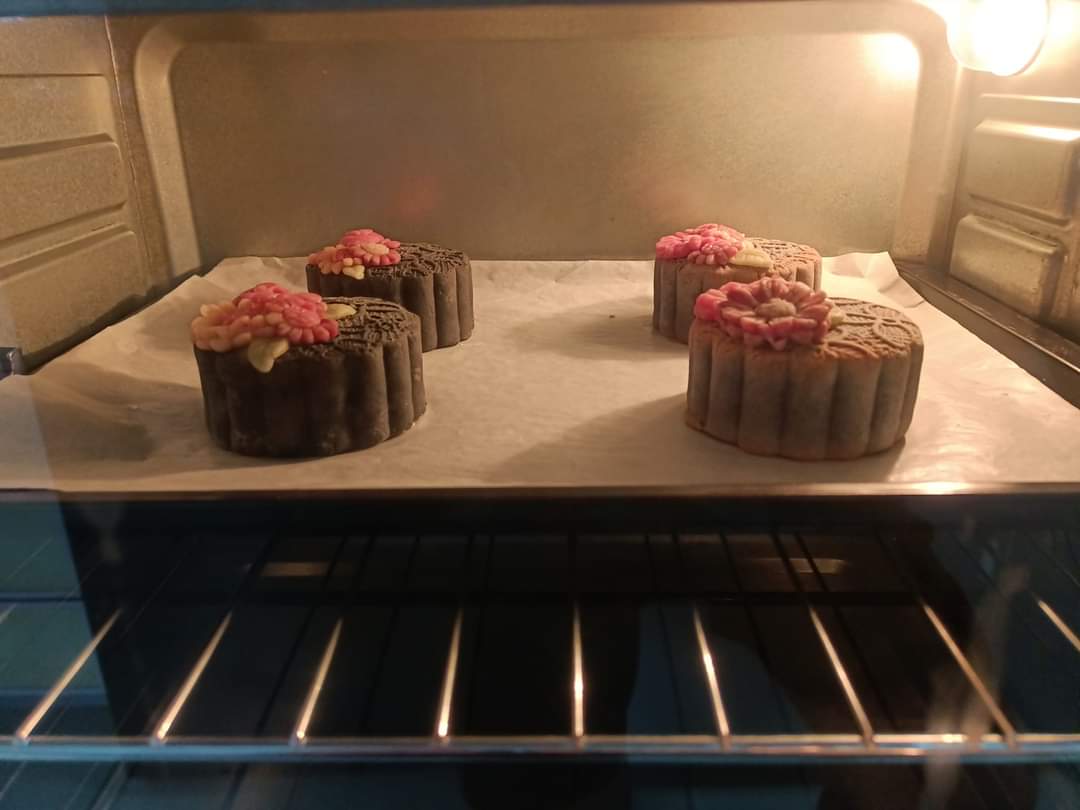 Baked Foral Mooncake _2