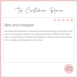 The Ordinary Hyaluronic Acid 2% + B5