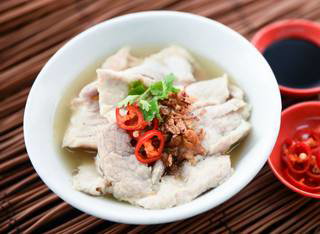Sliced Pork Loin Soup