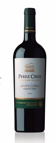 Perez Cruz Reserva L.E Cab Franc. Original $72. 30% Discount!_0