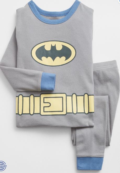 Organic Cotton Batman PJ Set _0