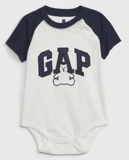 Organic Cotton Gap Logo Bodysuit