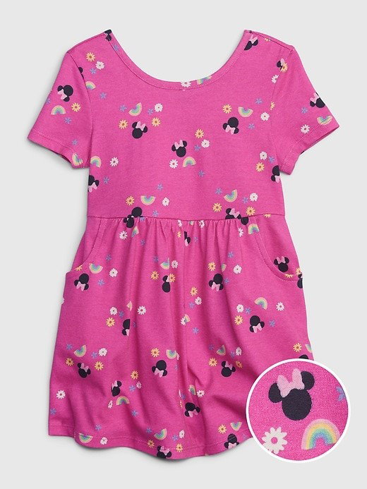 Organic Cotton Mix and Match Minnie Mouse Skater Dress_0